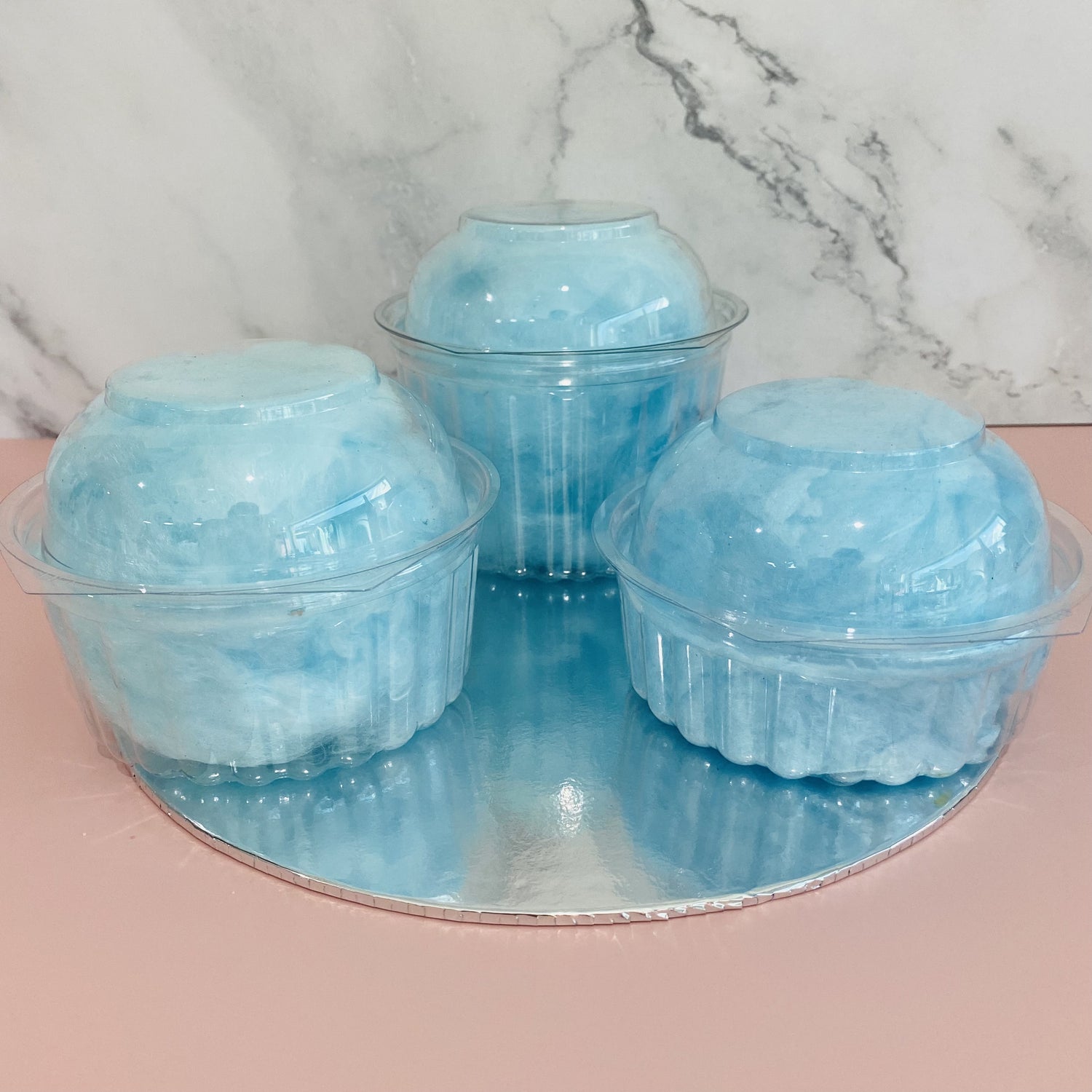 Blueberry Fairy Floss Pop Cups